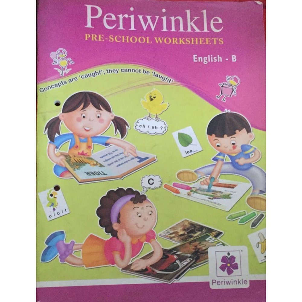 Periwinkle Pre School Worksheets English B N Inspire Bookspace