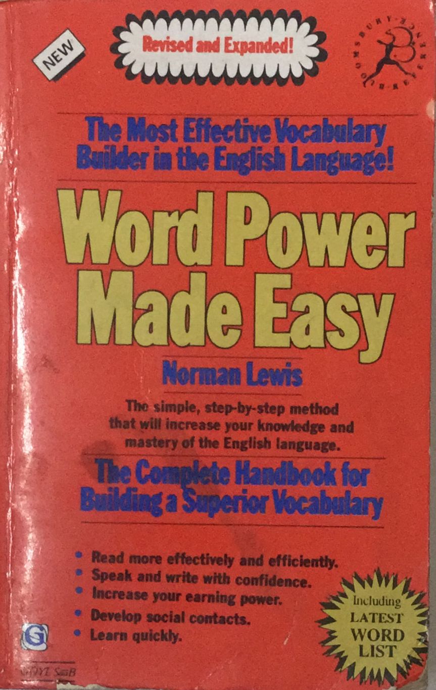 Word Power Made Easy By Norman Lewis – Inspire Bookspace