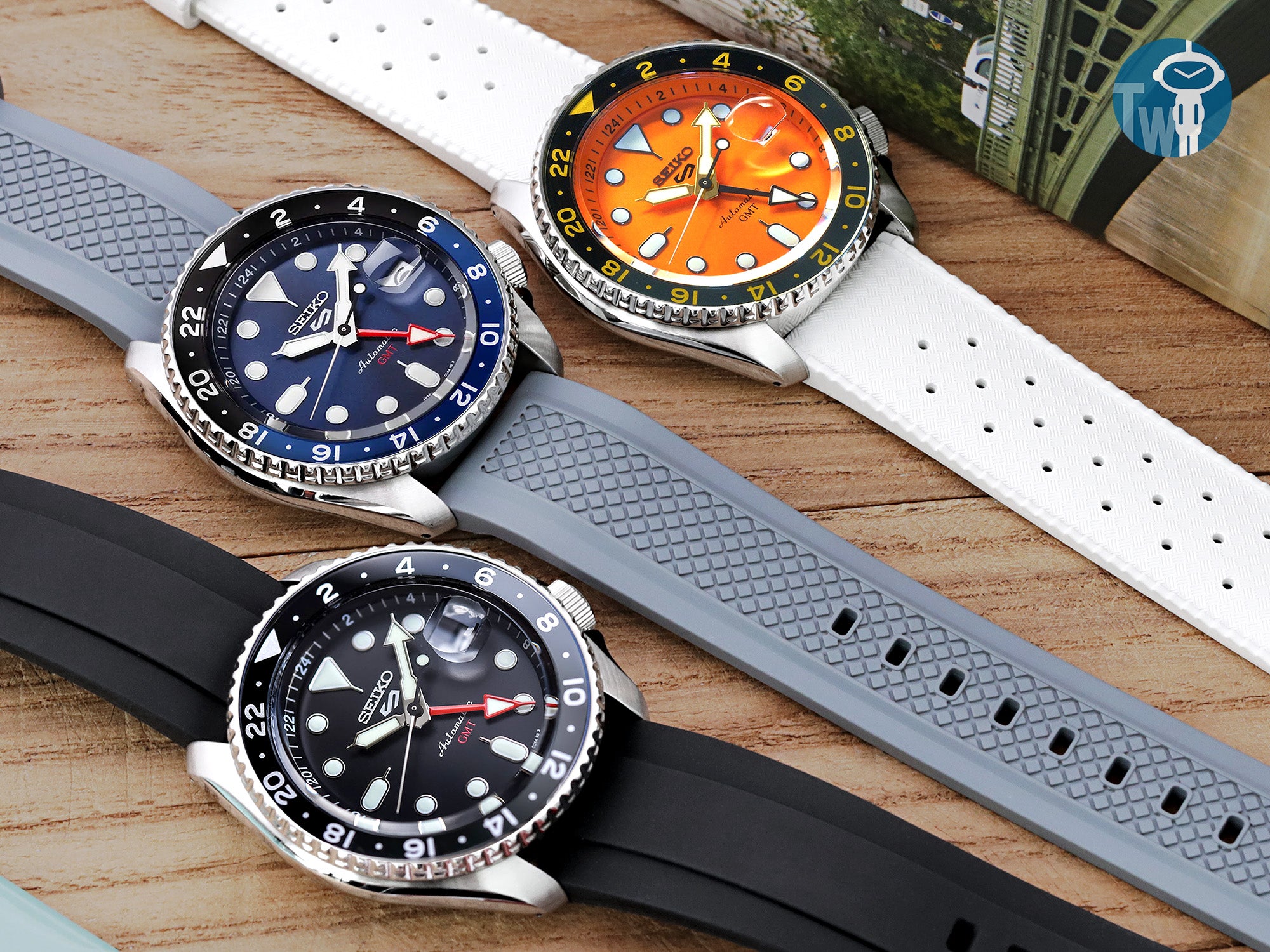 全新系列登場！關於SEIKO 精工5KX GMT系列的一切| 太空人錶帶TW – 太空人腕時計TW