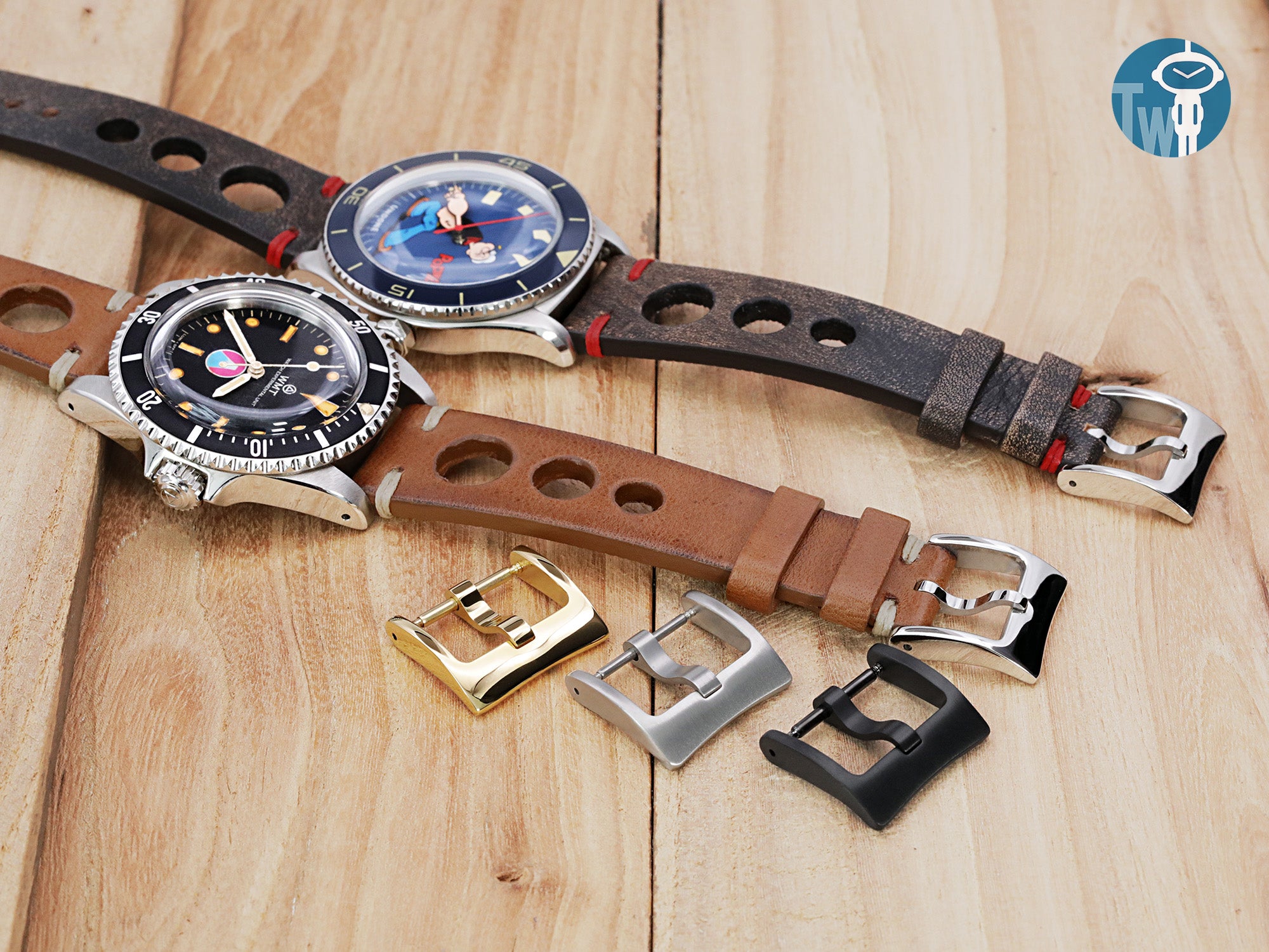 優雅款式皮革錶帶扣 | 太空人錶帶TW