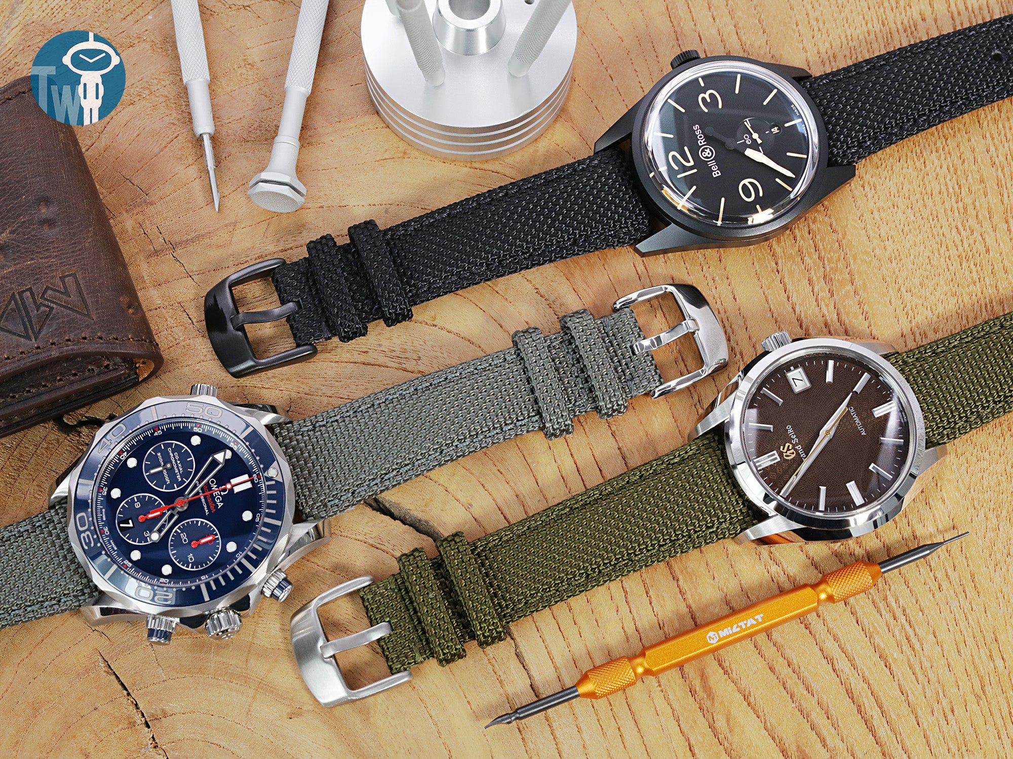 時尚或軍事風格款式橡膠或尼龍錶帶扣 | 太空人錶帶TW