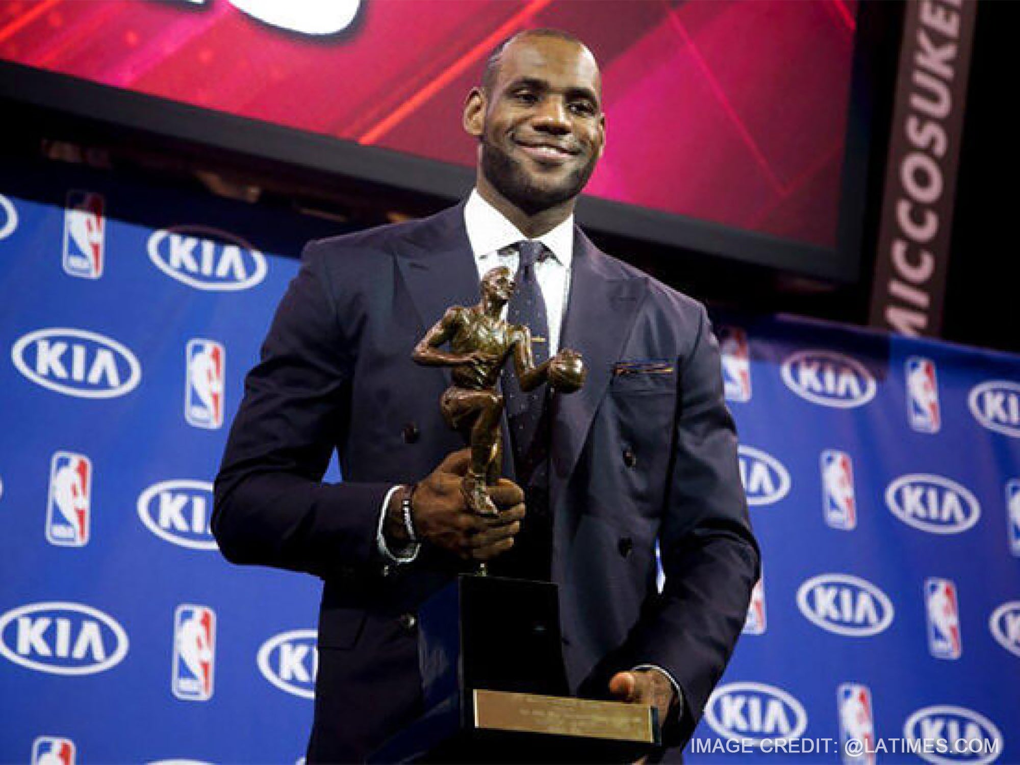 LeBron James 雷霸龍·詹姆士 曾獲得 NBA 最有價值球員獎