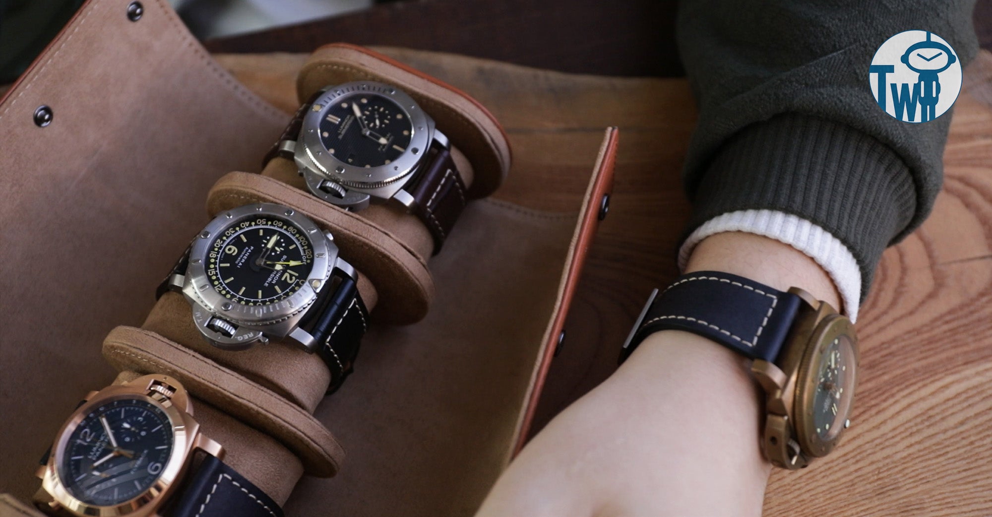Panerai沛納海 讓所有擁有者輕鬆地透過更換錶帶，自由定制手錶，搭配不同的服裝或心情。