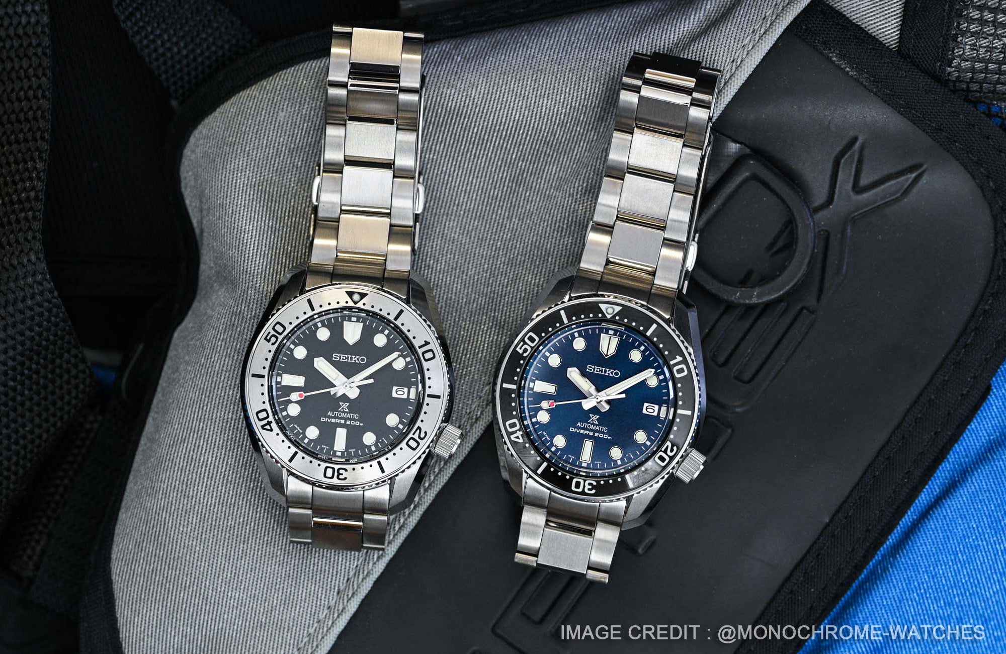 Seiko精工對其經典的1968年潛水腕錶進行現代復刻的SPB185和SPB187以傳統設計向過去致敬。