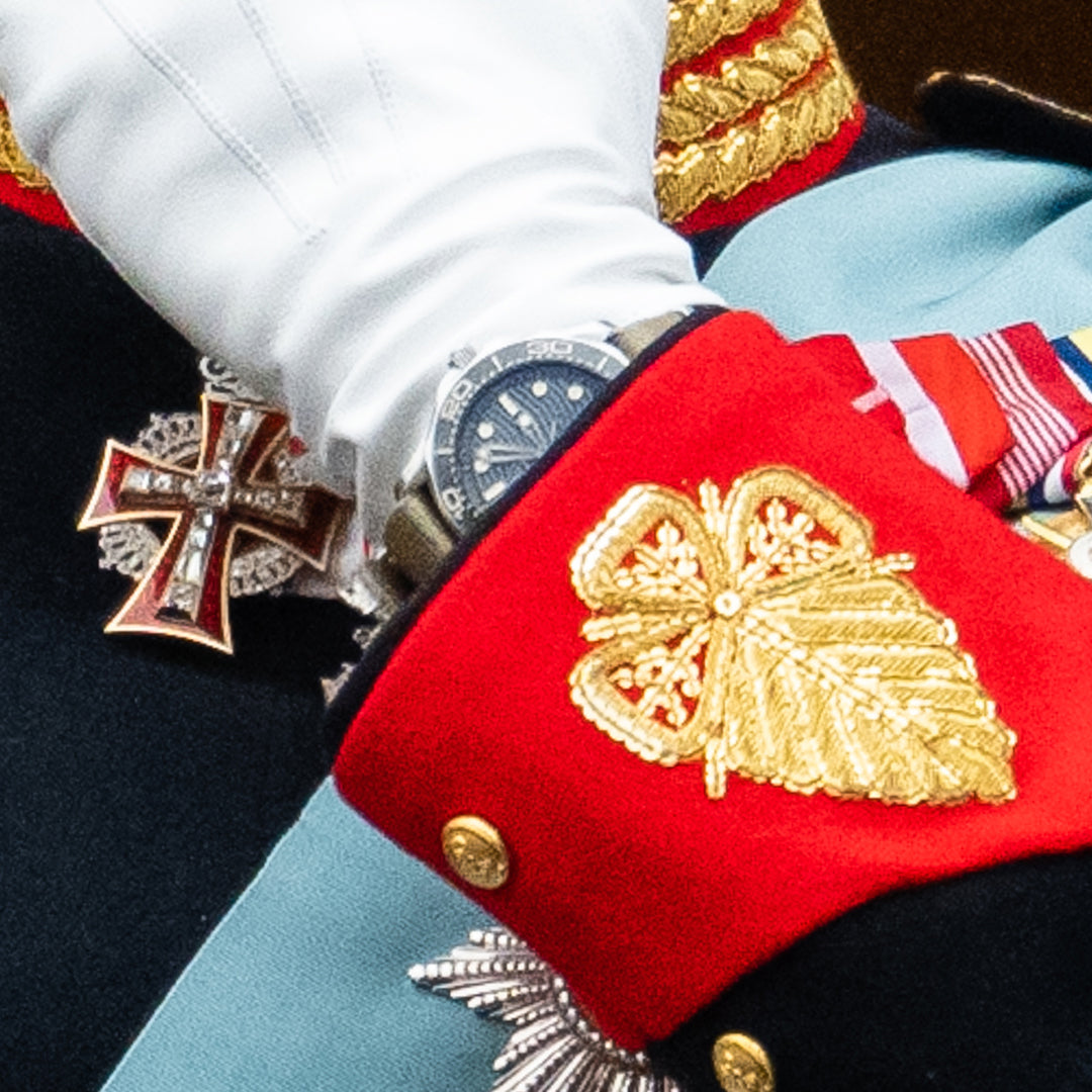 丹麥國王的Omega歐米茄配搭NATO錶帶