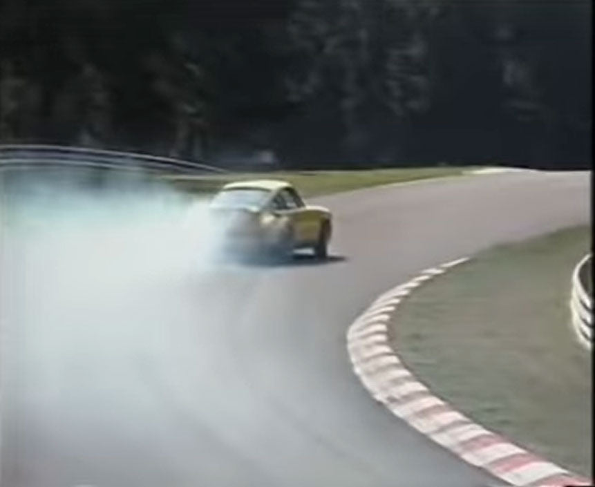 "Faszination On The Nurburgring, though certainly not the fastest, probably is the most entertaining lap of the ring (driven by test pilot Stefan Roser) and is credited as one of the first viral car videos.