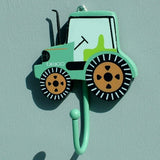 Green Tractor Coat Hook