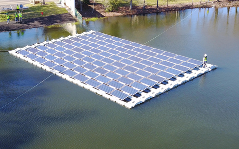 Floating Solar Panels