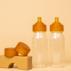 Plastic free baby bottle