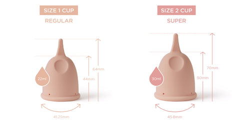 Tom Organic - The Period Cup (Size 1 Regular) - Go For Zero
