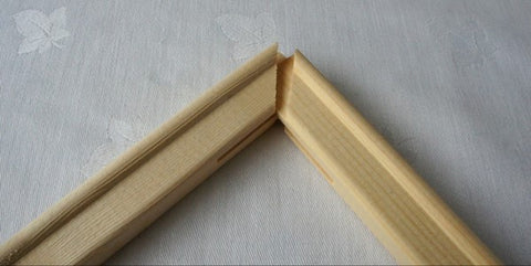 Wooden stretchers for canvas