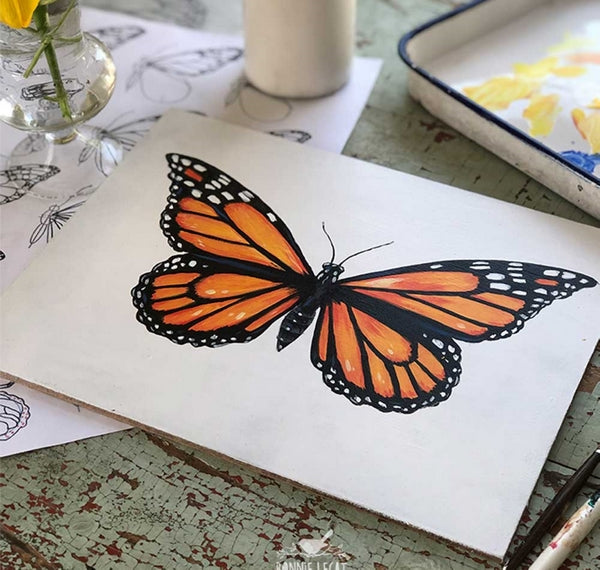 How to Paint Butterflies Easily - Top 15 Ideas for Beginners