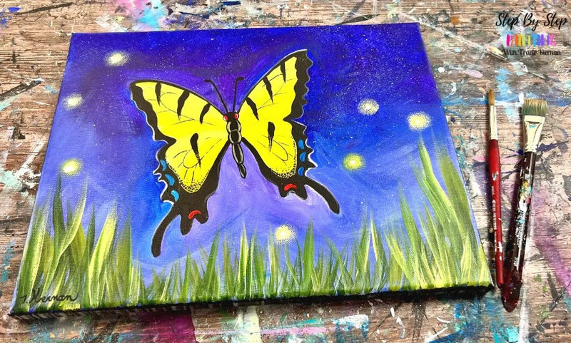 How to Paint Butterflies Easily - Top 15 Ideas for Beginners | Winnie's ...