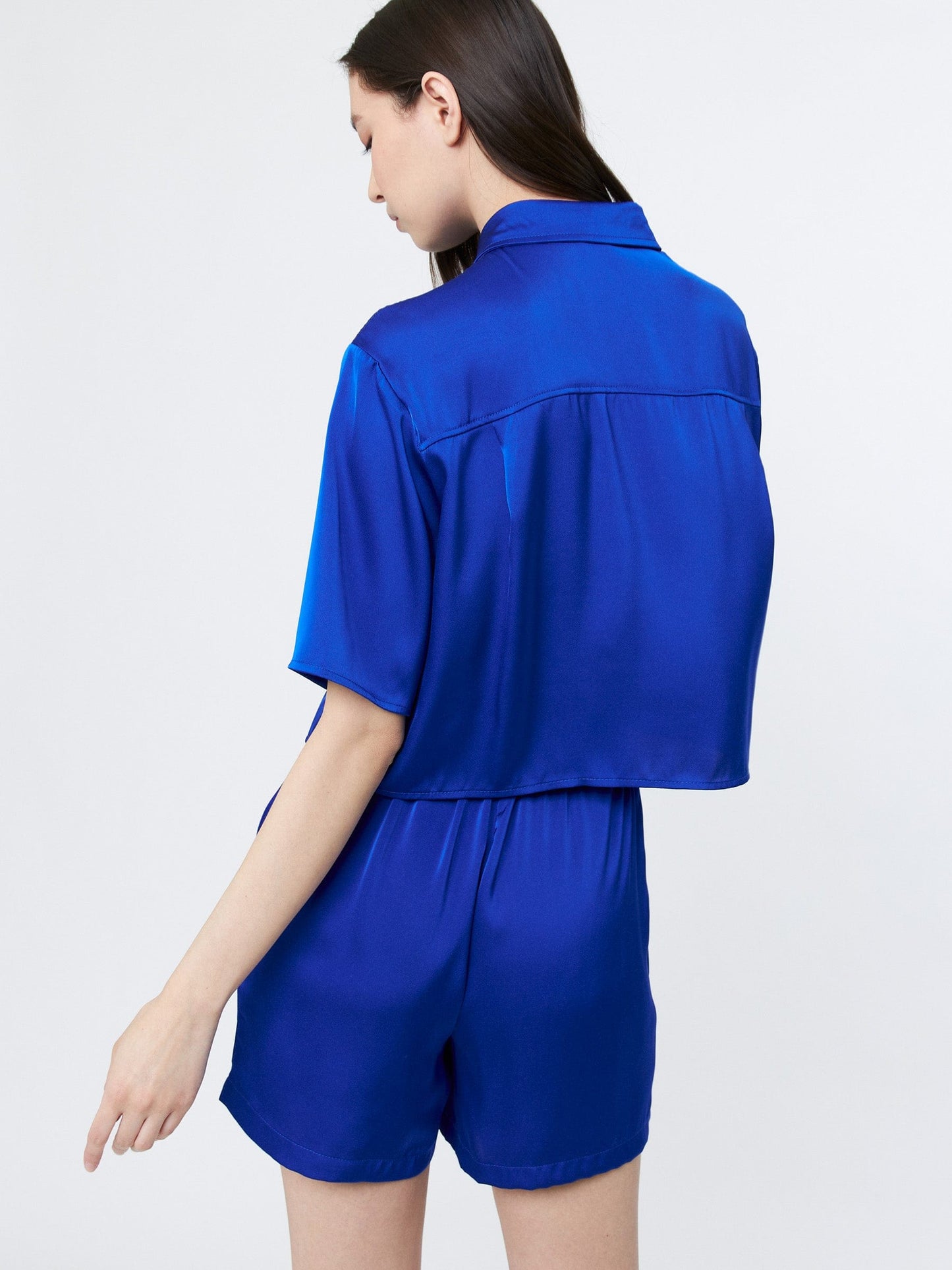 Satin Boxy Shirt