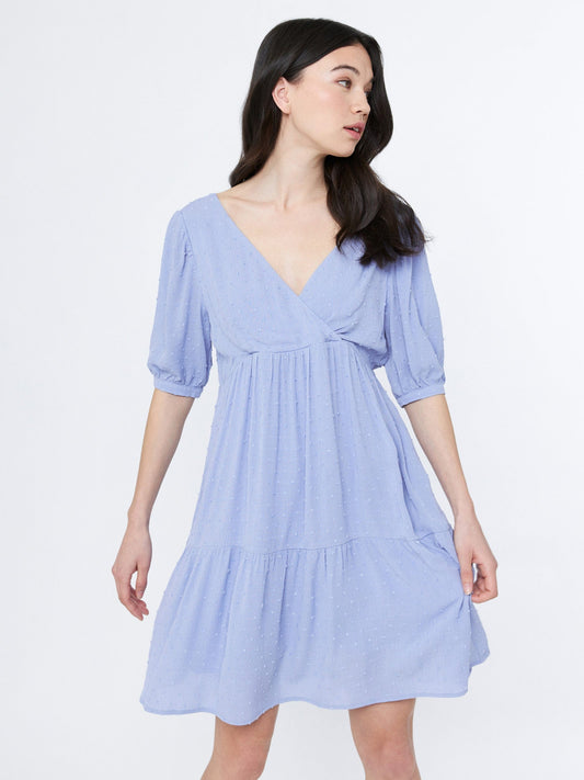 Samson Overlap Neckline Dress