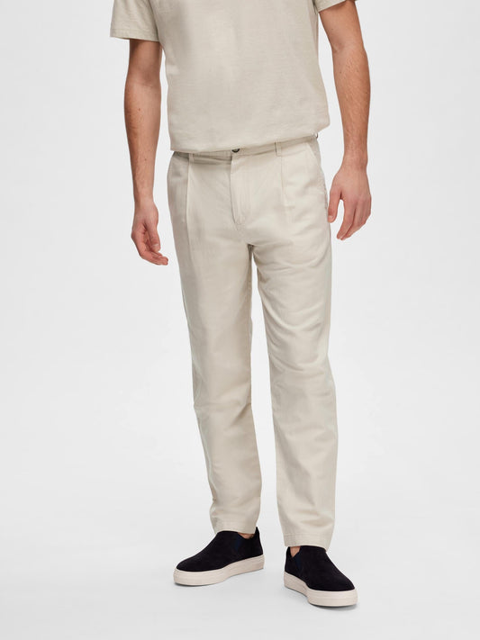 Slim Jones Linen Pant