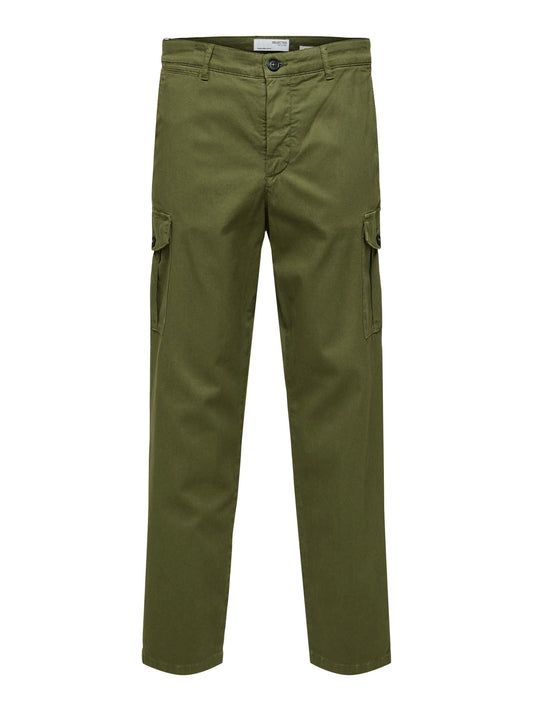 Slim Tapered Wick Cargo Pant - Winter Moss