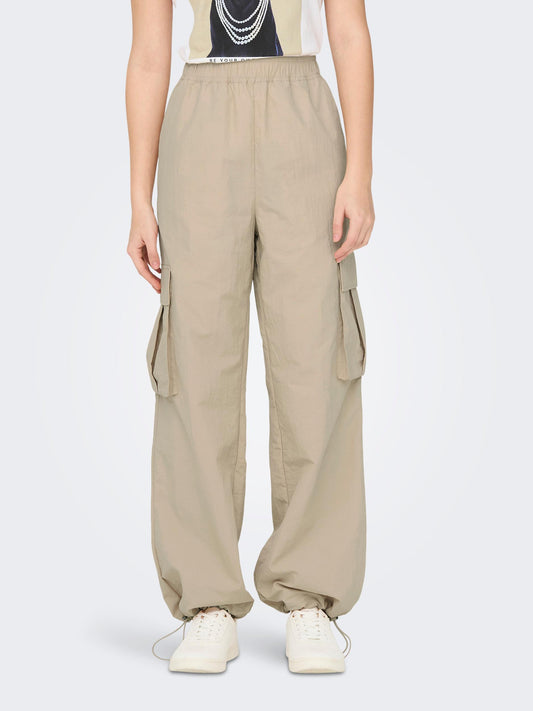 Karin Nylon Cargo Pant