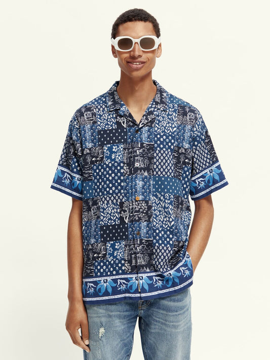 Basket Weave Short Sleeve Shirt