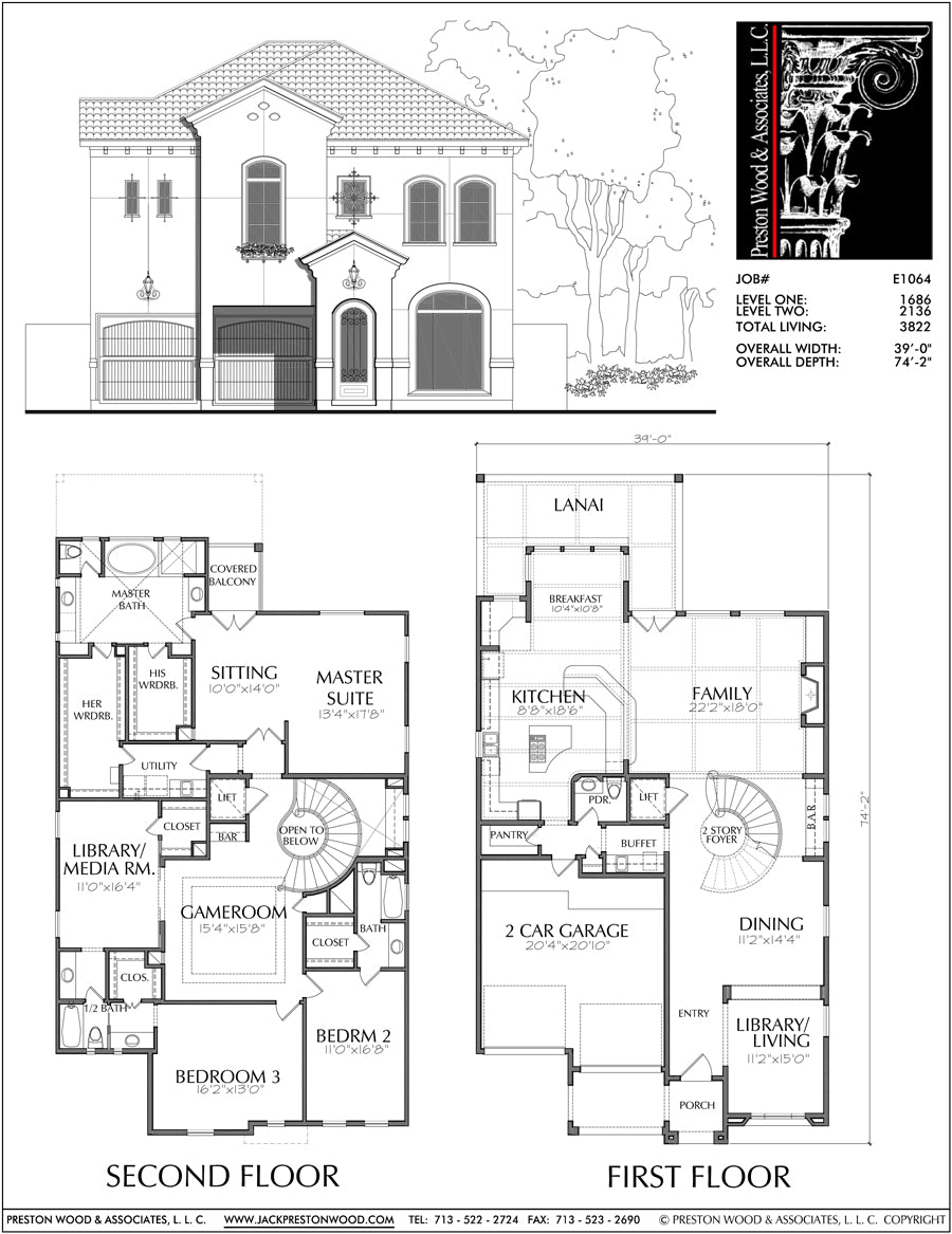 New Floor Plans for 3 Story Homes, Residential House Plan