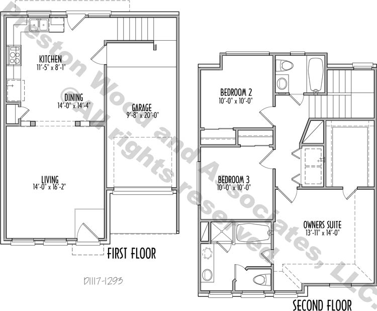 Small House Floor Plans, Garden Home Plans, Affordable Home Plans, Nar