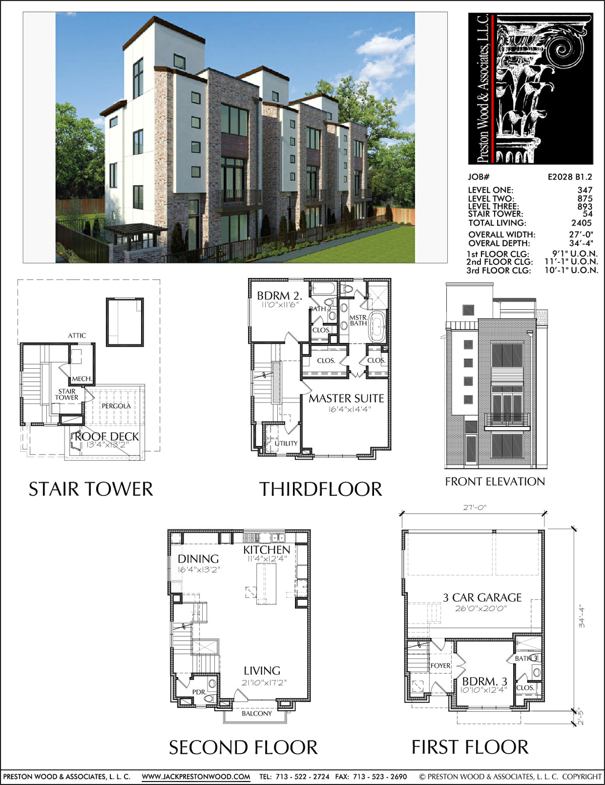 3 1 2 Story Townhouse Plan E2028 B1 2 Town House Floor Plan Floor   1889b6f83763ad6f01ac4d3ec3e2acf6 1400x 