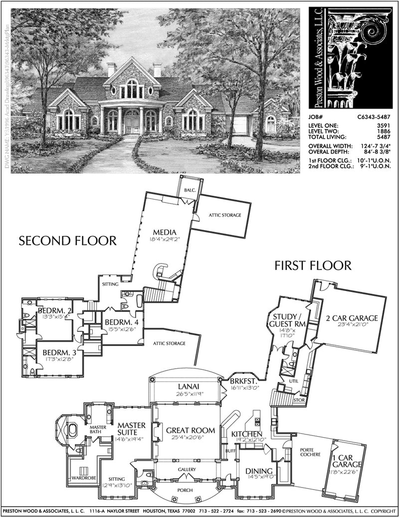 2 story house blueprint