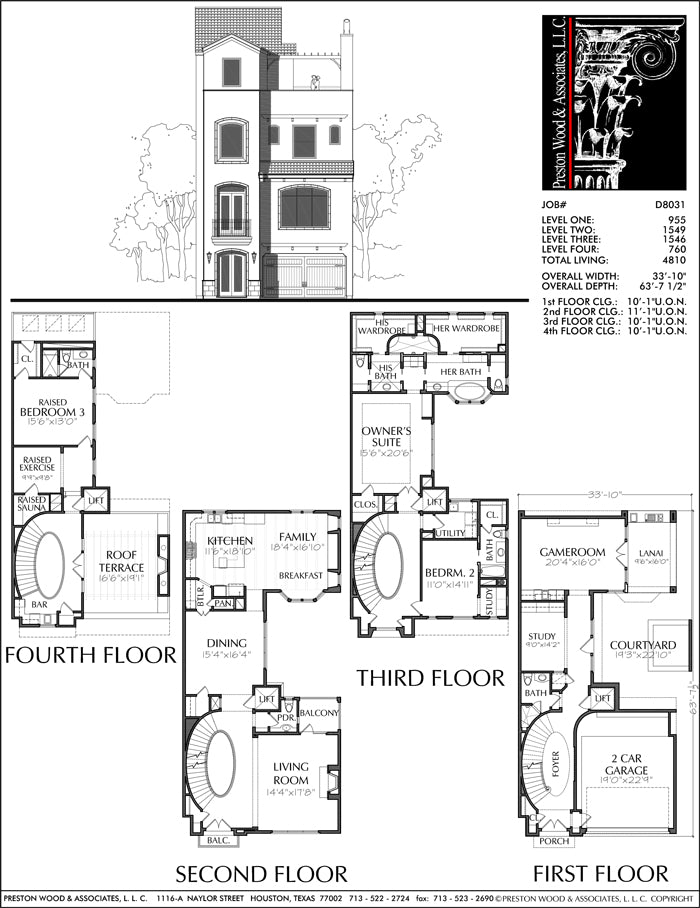 Urban Loft Townhomes Modern Row House TownHouses 