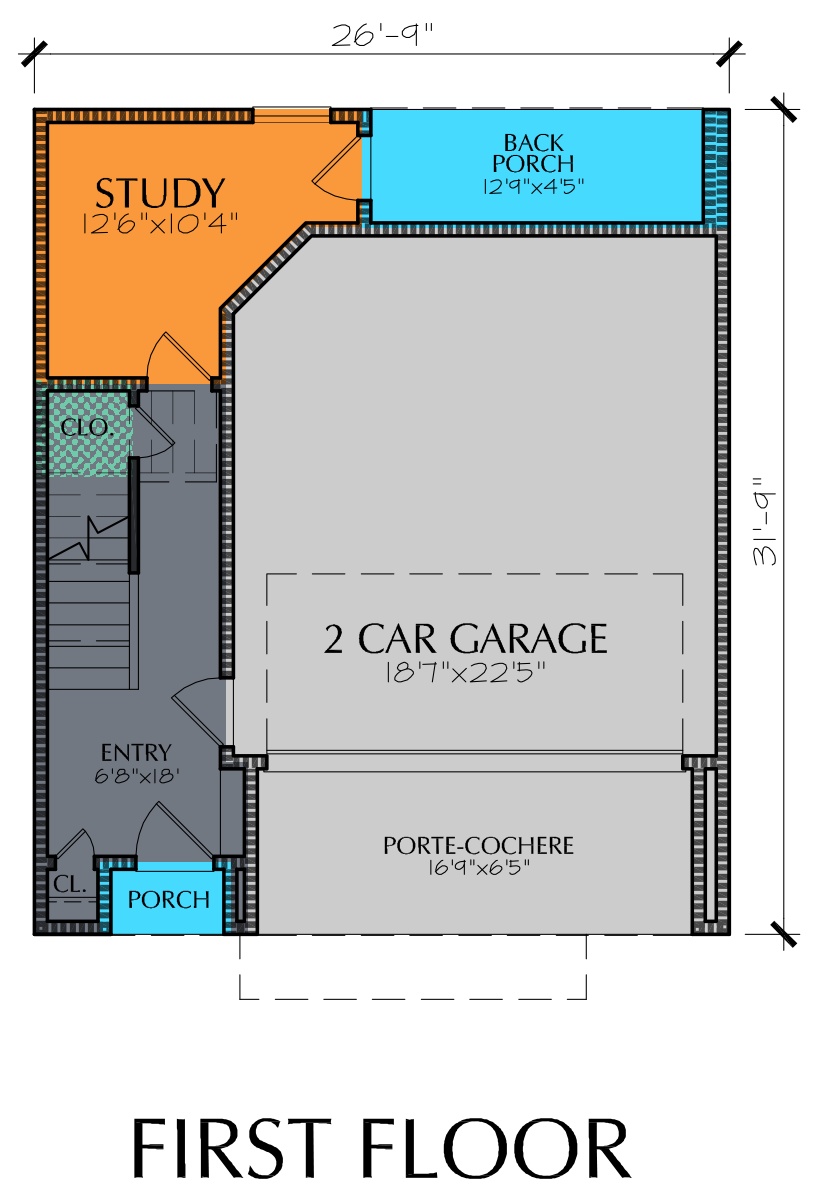 Affordable Three Story Urban Home Plan Preston Wood And Associates