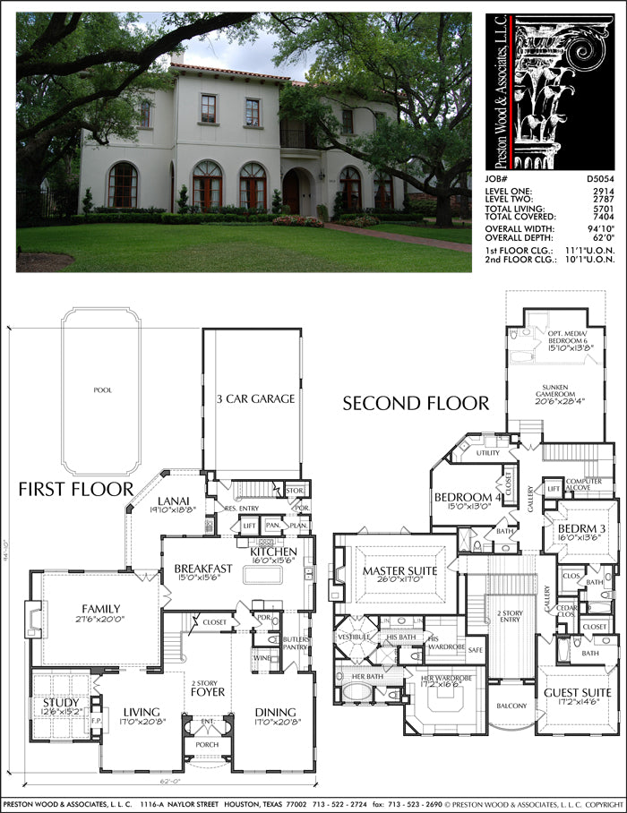 Affordable Floor Plan, Two Story New Home Plans, Custom