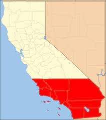 map of socal