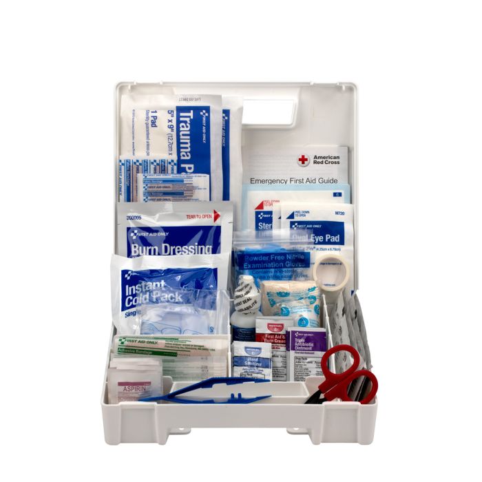 25 Person Bulk Fabric First Aid Kit, ANSI Compliant