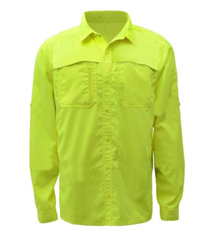 Non-ANSI New Designed Lightweight Ripstop Bottom Down Shirt w SPF 50+