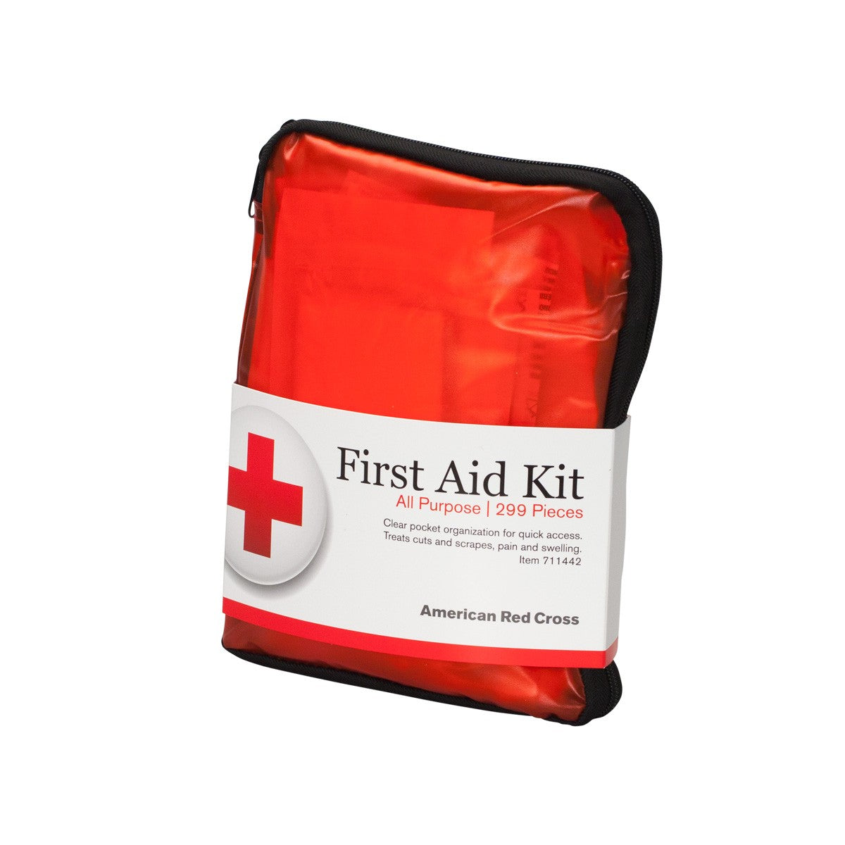 American Red Cross 43 Piece Personal Plastic First Aid Kit - 9160