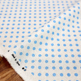 Sevenberry Small Polka Dots Cotton Linen Canvas Bundle - 4 x Fat Quarters