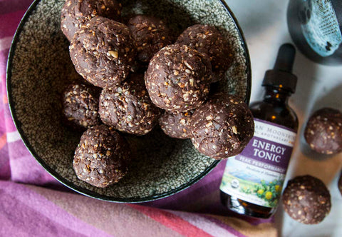 DIY energy adaptogen balls