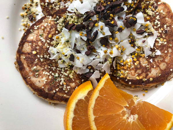 Adaptogen Pancakes and Orange