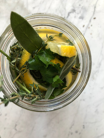 Dandelion Lemon Vinegar
