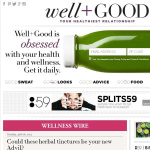 Well + Good - Could these herbal tinctures be your new Advil?