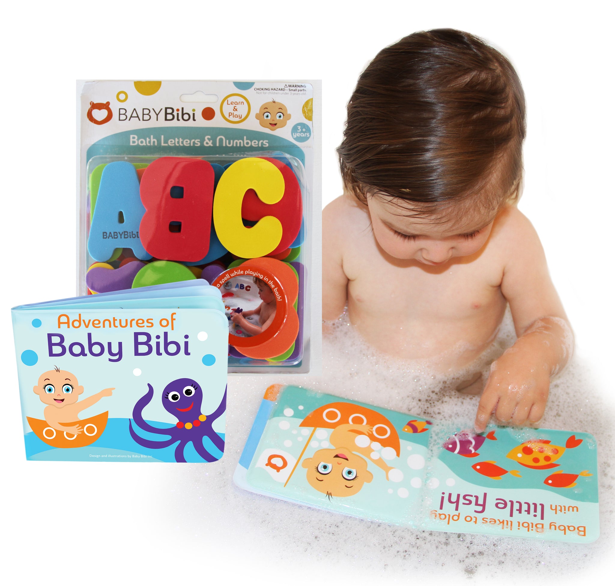 baby bath letters