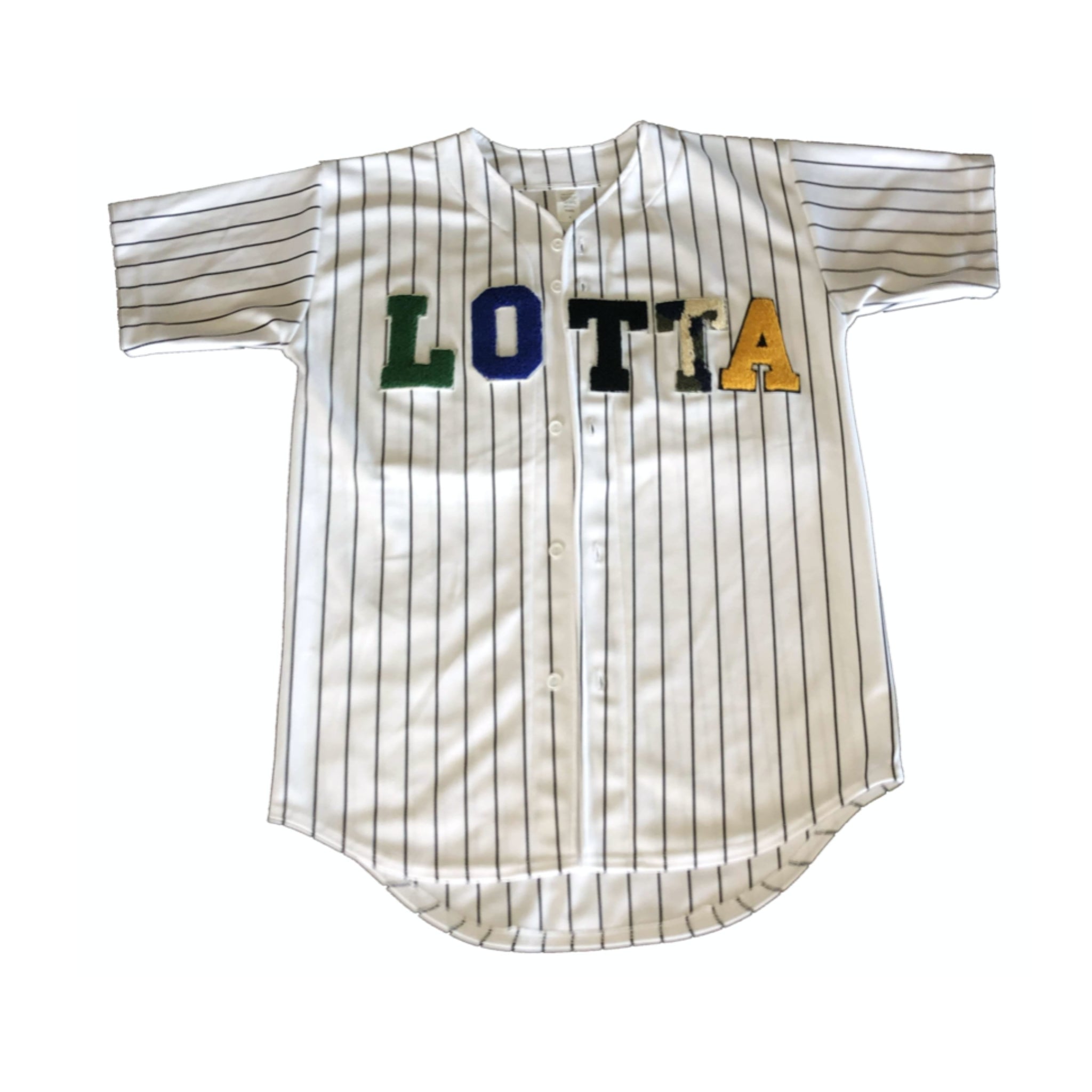 pinstripe jersey