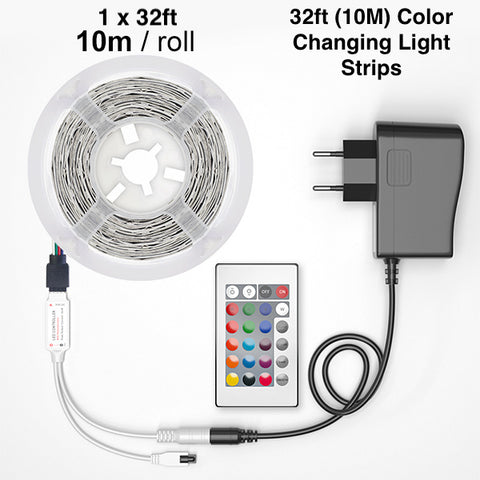 32ft color changing light strips