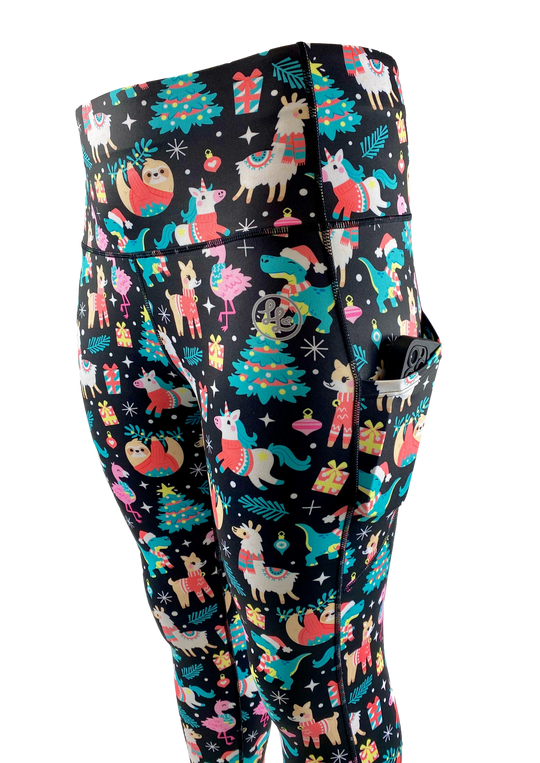 CHILY FIT Gavelo Leggings Happy Flamingo