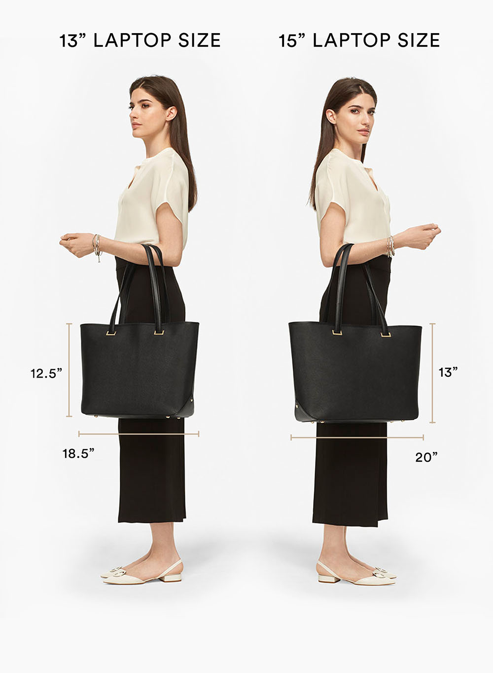 tote size comparison