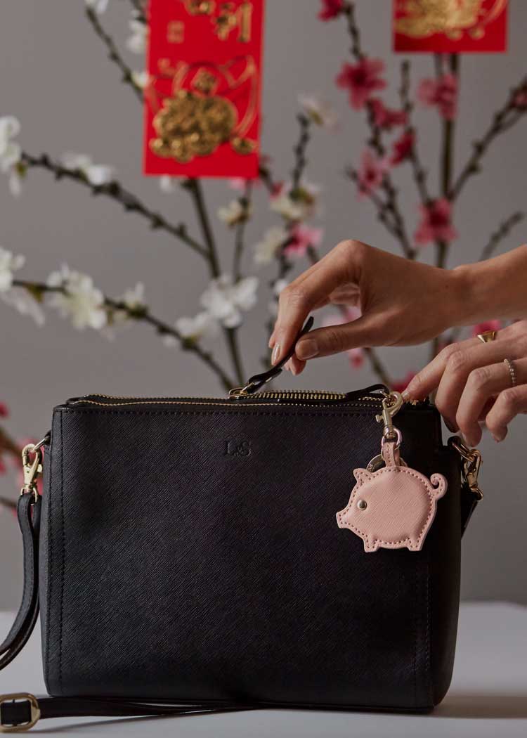 Year of the Pig Charm shown on The Pearl