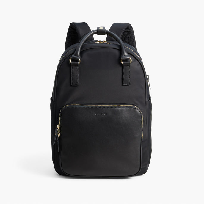 black gold backpack