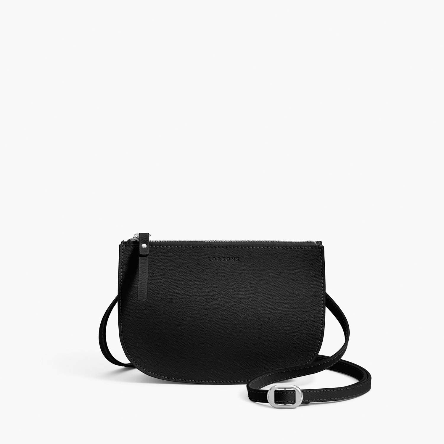 black silver bag