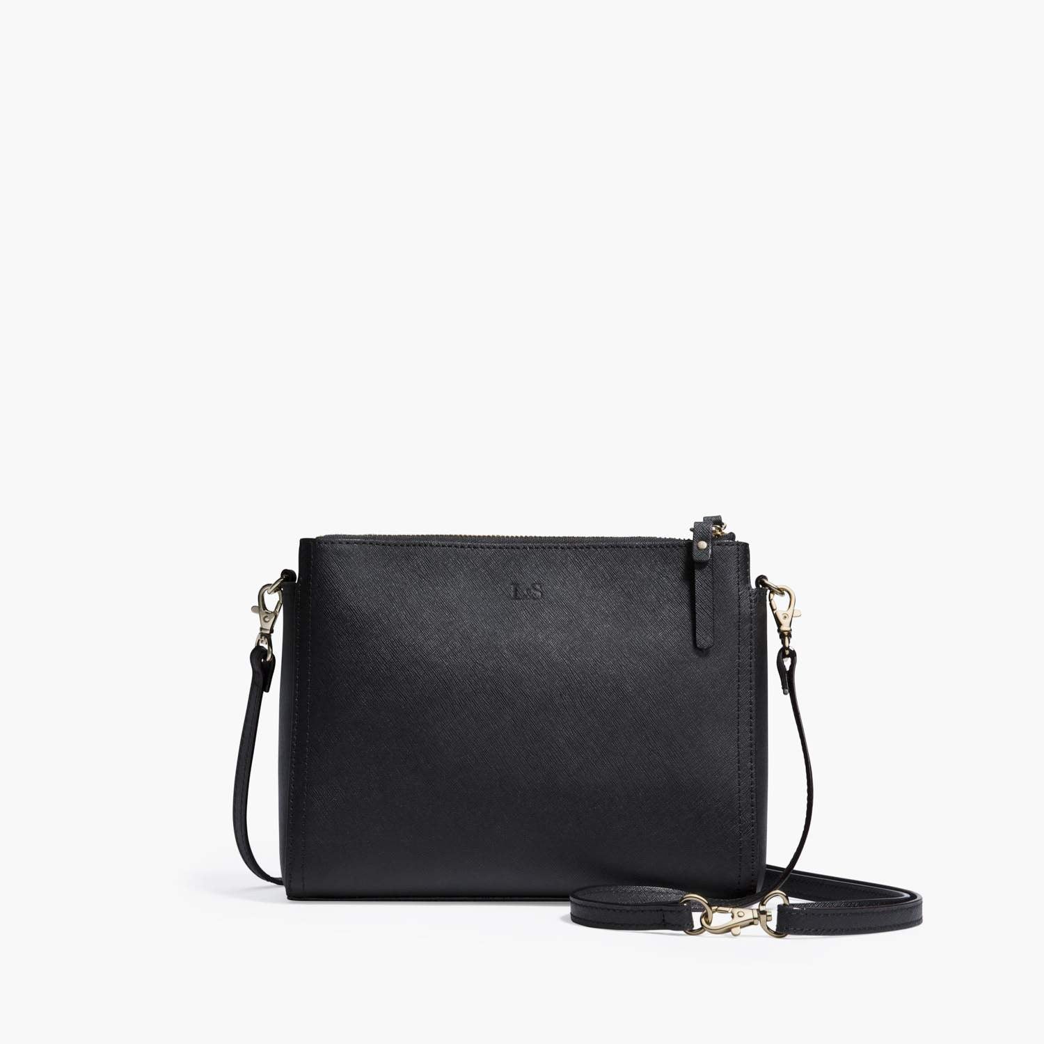 next black cross body bag