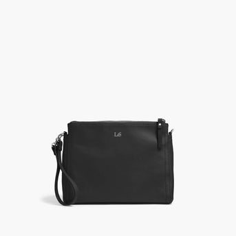 black silver crossbody bag