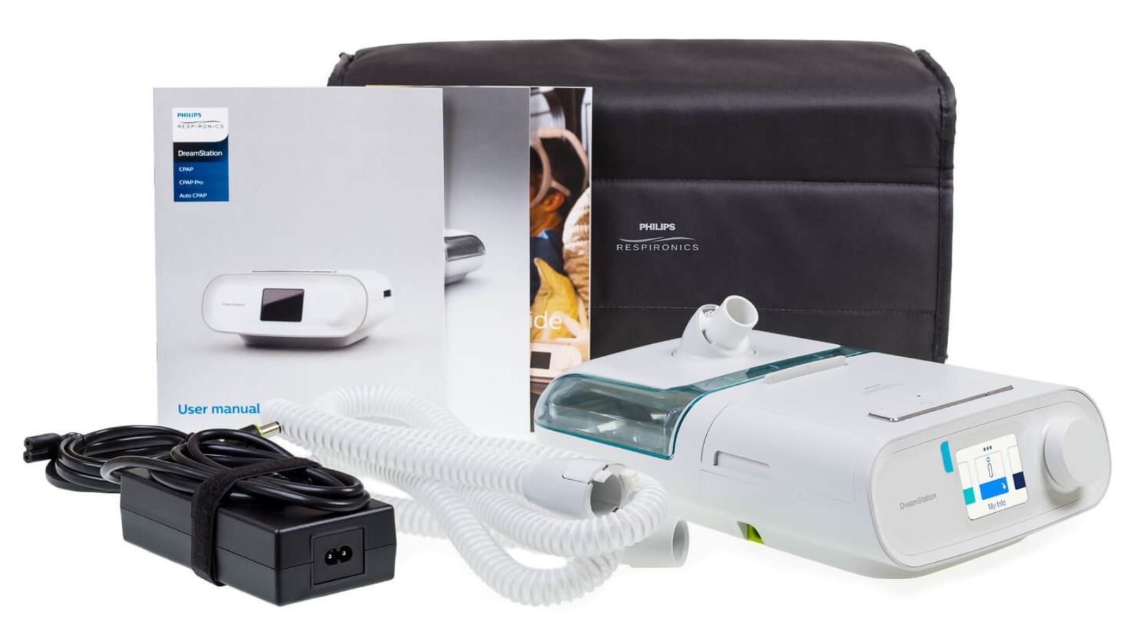 Dreamstation Auto Cpap Machine Dsx500t11c And Dreamwear Full Face Mask Fit Pack 1113400 By 9339